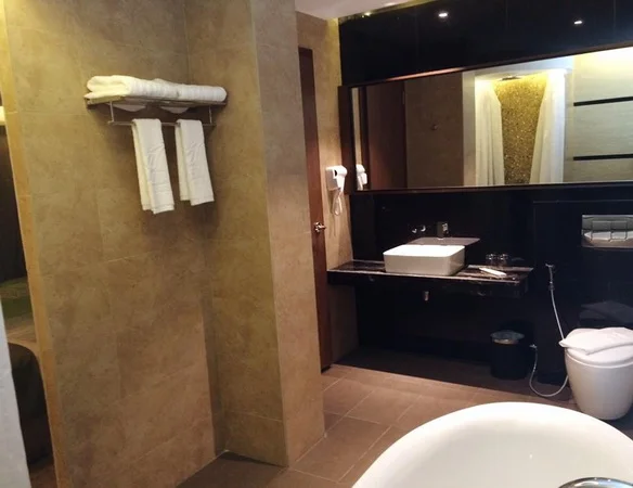 Eska Hotel Deluxe Room (Bathroom)