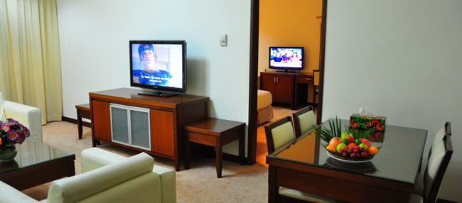 Nagoya Plasa Hotel Suite Living Room