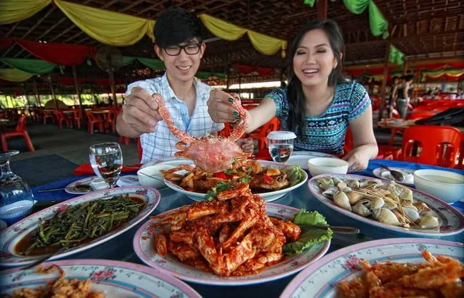 Seafood Lunch at Golden Prawn