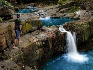 Telaga Bidadari Waterfall