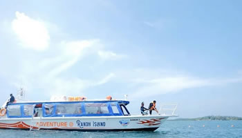 Speedboat to Ranoh Island