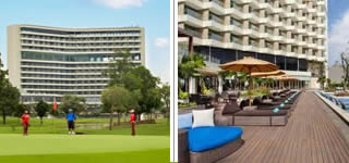 Padang Golf Sukajadi + Radisson Hotel