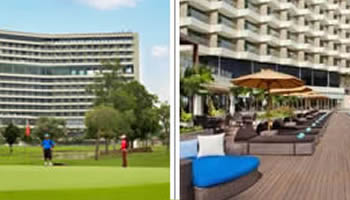 Padang Golf Sukajadi + Radisson Hotel